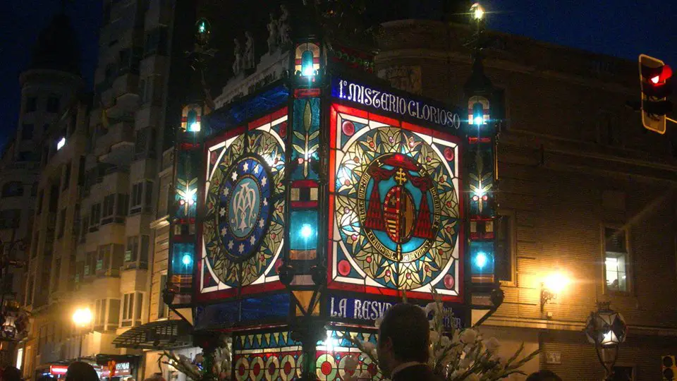 Rosario de Cristal de Zaragoza 2024. Programa de Actos y Eventos