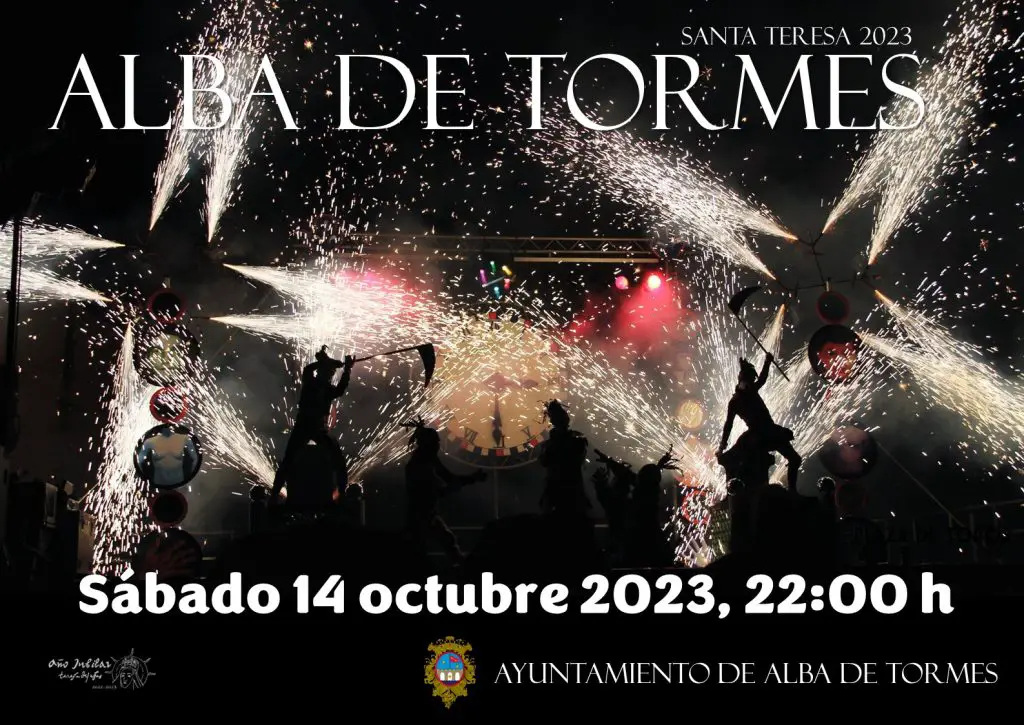 Fiestas de Santa Teresa en Alba de Tormes 2024. Programa d eActos de las fiestas
