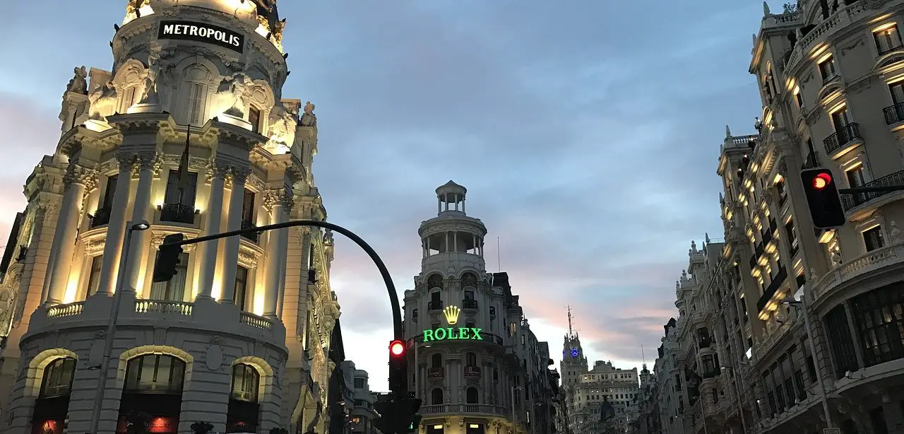 Fiesta de Fin de Año en la Puerta del Sol en Madrid